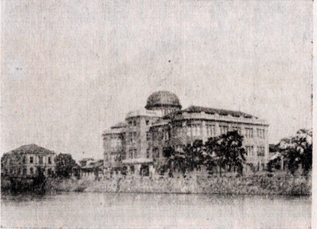 The Hiroshima Prefectural Industrial Promotion Hall in 1929, sixteen years before the atomic bomb