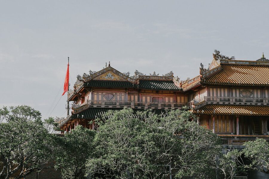 The Meridian Gate, main entrance to Hue Imperial City