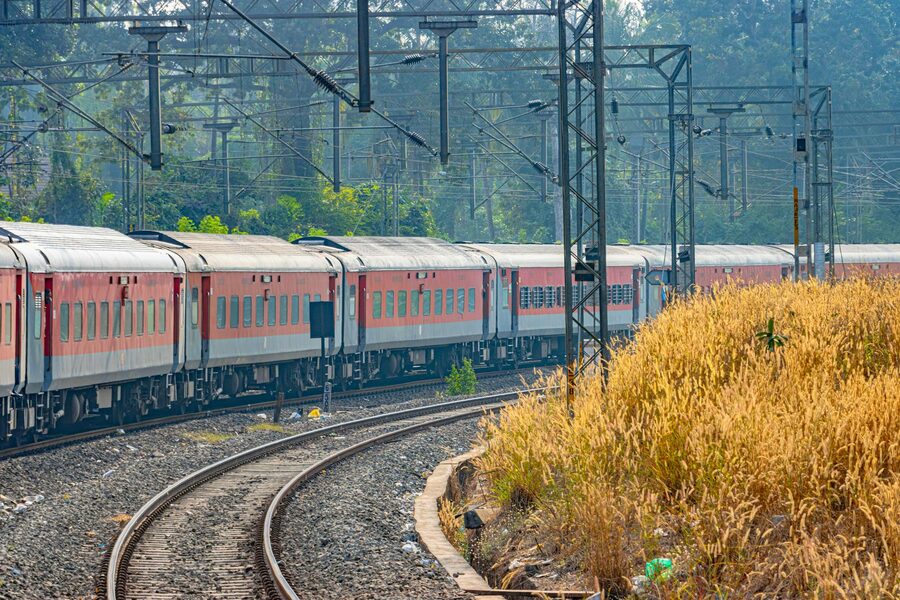 Indian Railways passenger train