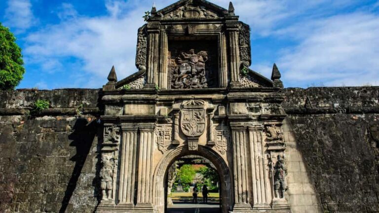 Intramuros History Walk & Museum Tour + SM Mall of Asia - Iconic Landmarks: Fort Santiago, Casa Manila, San Agustin Church