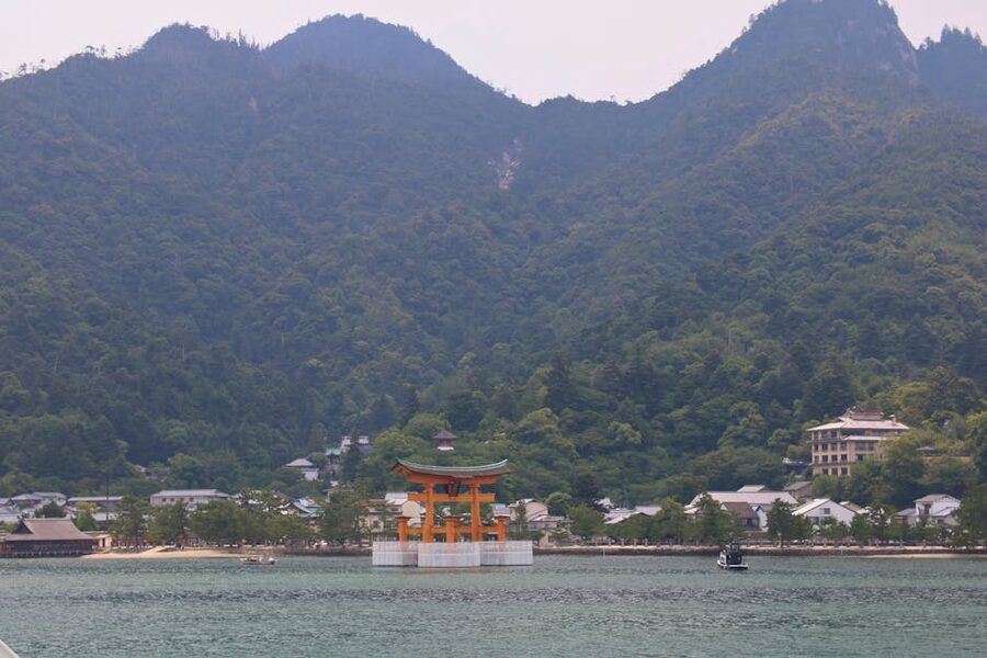 Itsukushima Shrine Torii Gate Hiroshima