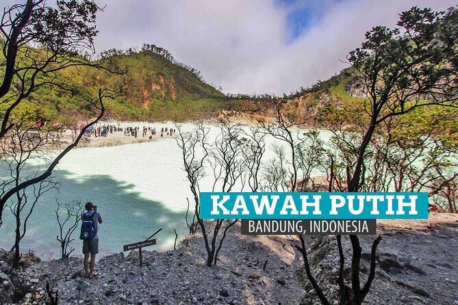 Jakarta Volcano White Crater and Natural Hot Spring in West Java - The Value of a Private Day Trip