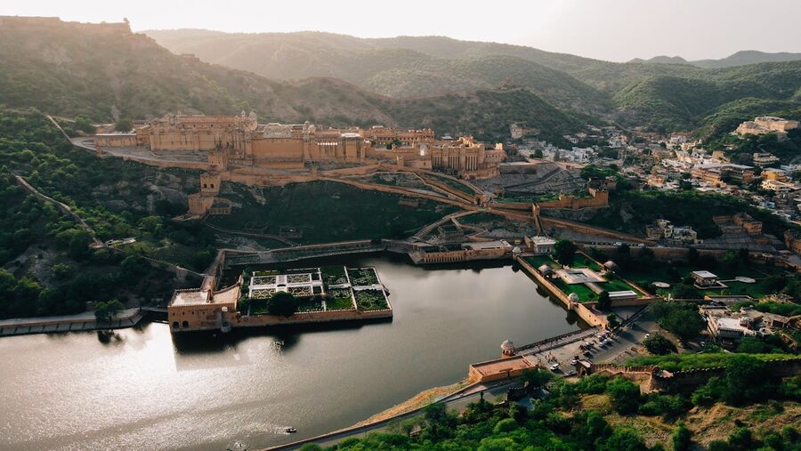 Jal Mahal water palace in Man Sagar Lake Jaipur