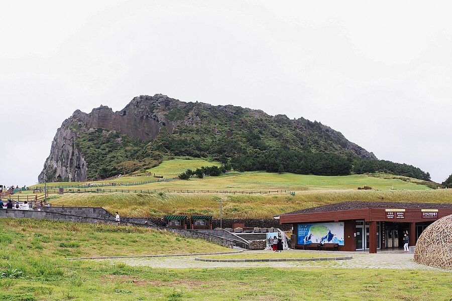 Seongsan Ilchulbong tuff cone Jeju