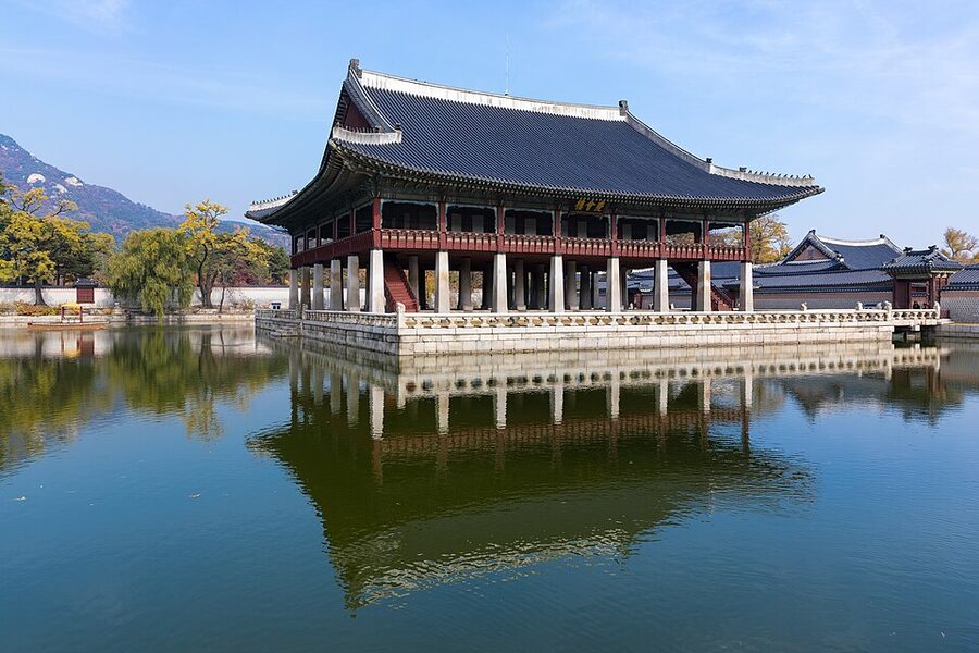 Gyeonghoeru Royal Banquet Hall at Gyeongbokgung Palace