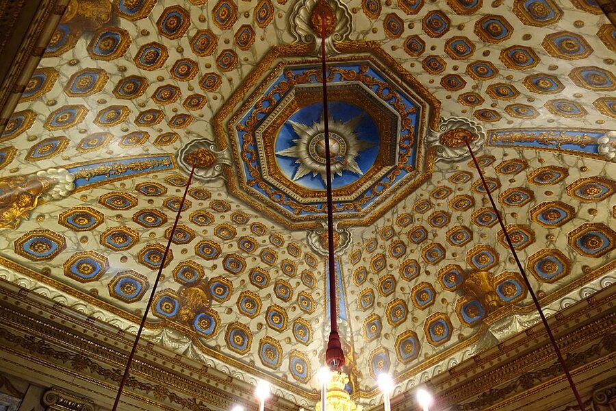 Cupola Room ceiling Kensington Palace