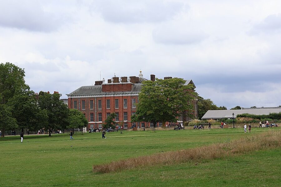 Kensington Palace south front August 2023