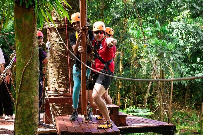 Khao Lak River Tubing Zipline and ATV Premium Combo - Included and Not Included