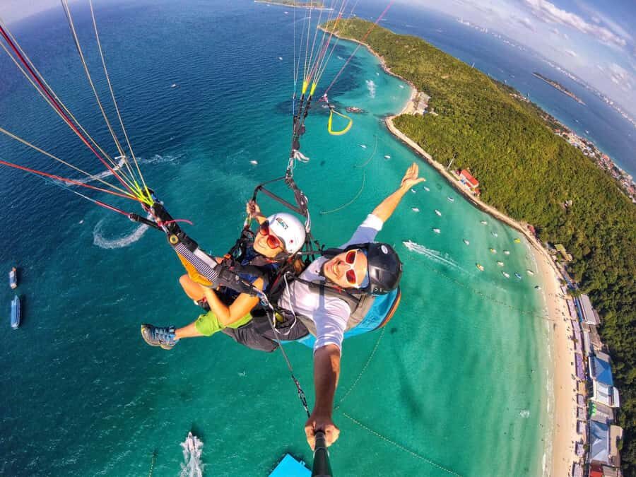 Koh Larn: Tandem Paragliding Adventure with scenic view - The Itinerary and What to Expect