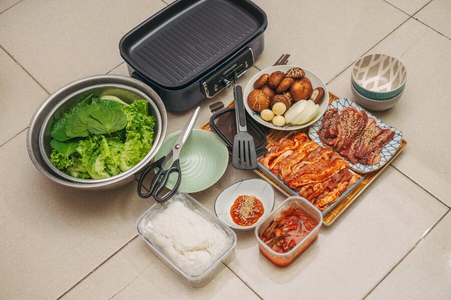 Samgyeopsal Korean pork belly BBQ