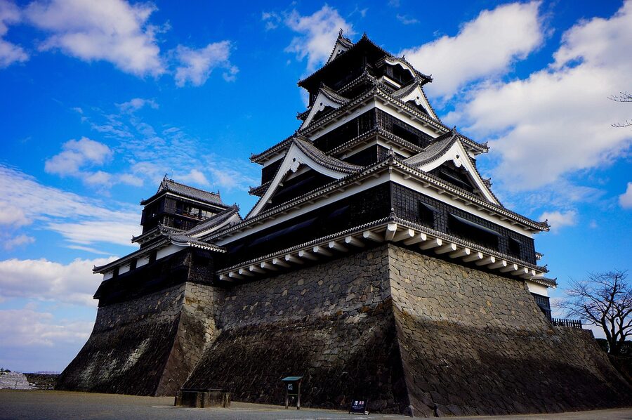 Kumamoto Castle, Kyushu Japan