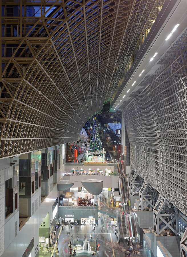 Kyoto Station modern building exterior