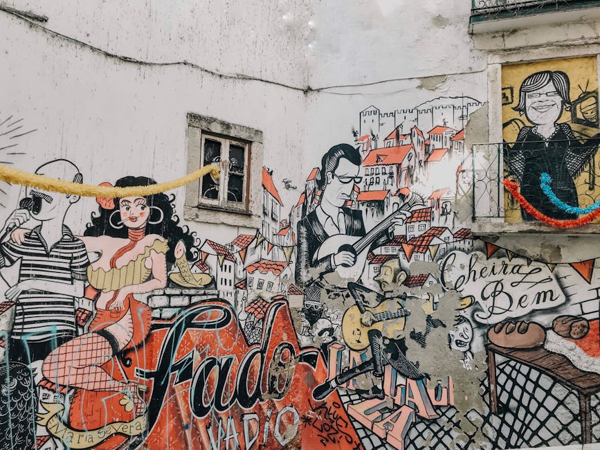 Alfama Lisbon fado culture street art