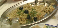 Bacalhau a bras Portuguese cod scrambled with potatoes and egg