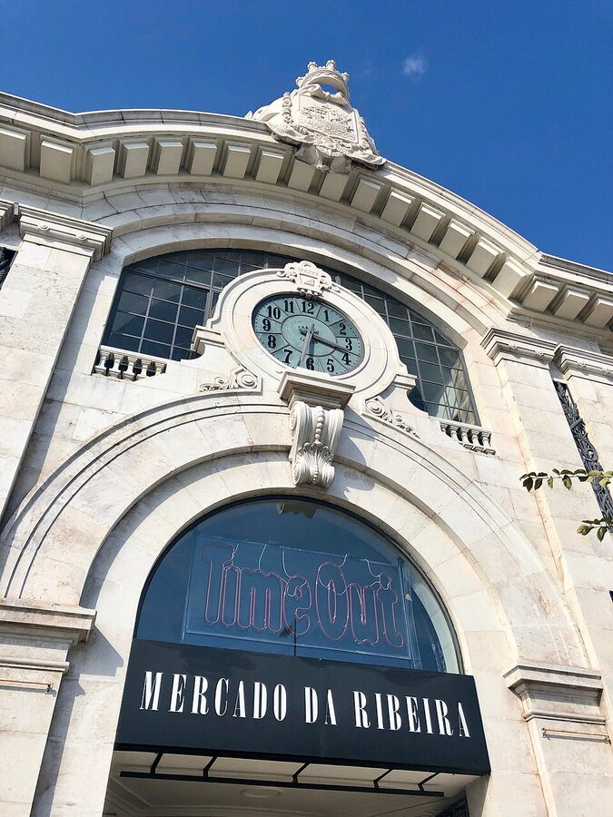 Mercado da Ribeira Time Out Market in Lisbon