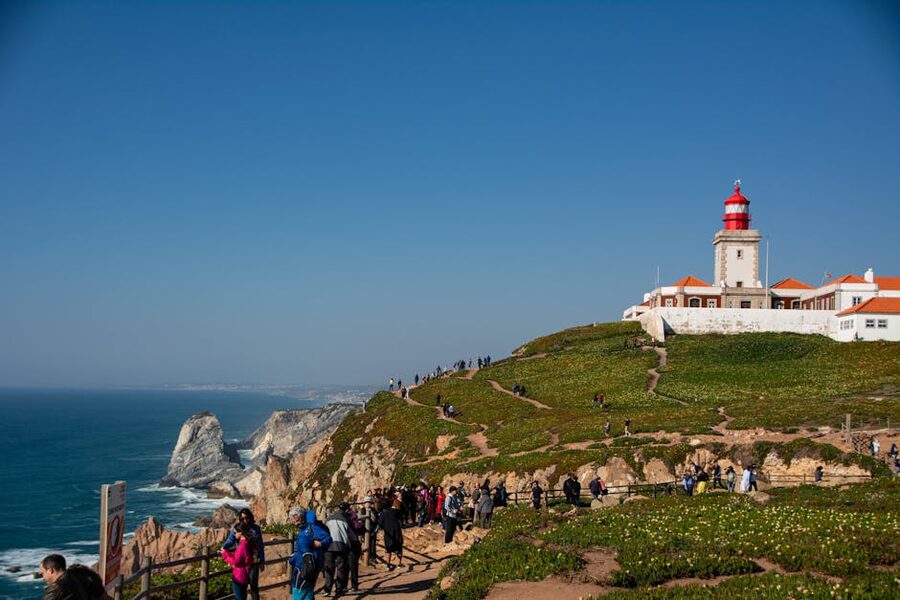 Cabo da Roca coastal view Portugal Atlantic