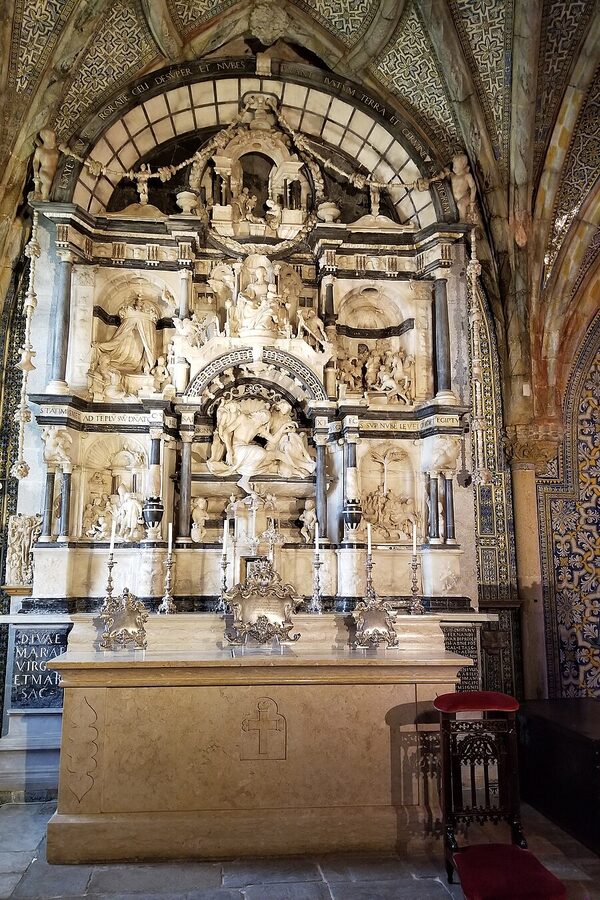 Pena Palace cloister Sintra Portugal
