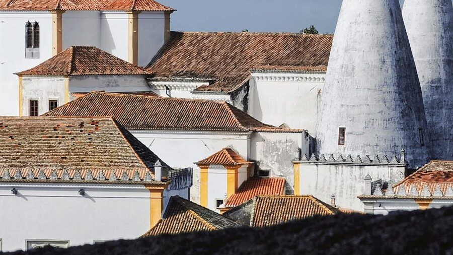 Sintra National Palace conical chimneys