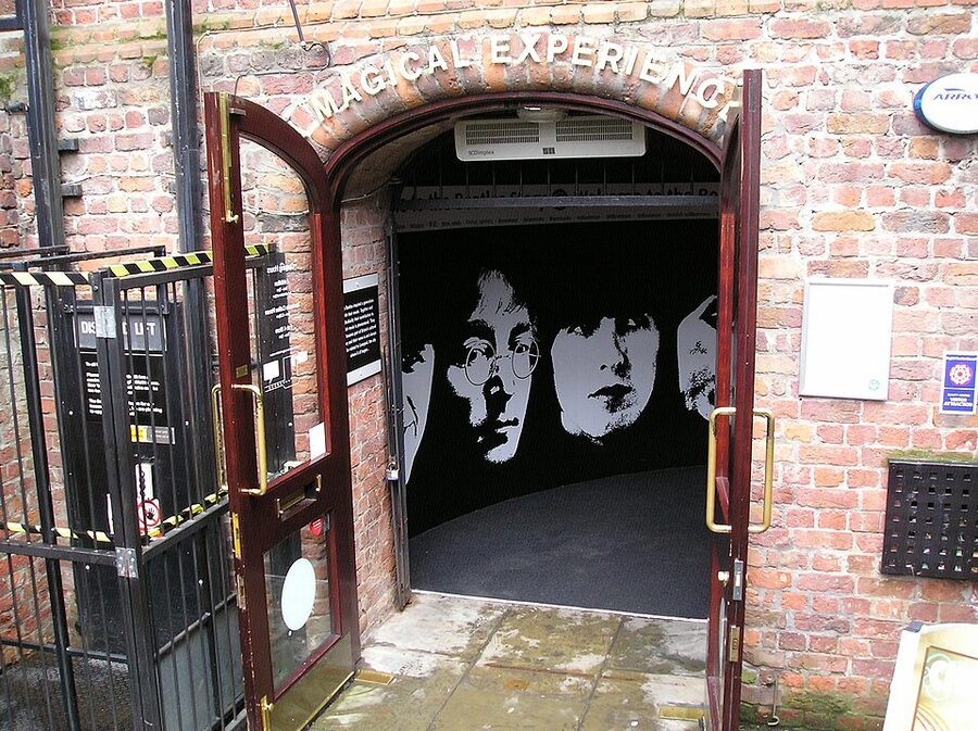 Entrance to The Beatles Story Albert Dock Liverpool