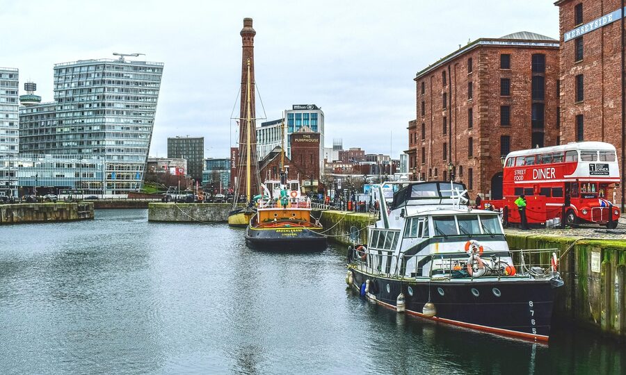 Liverpool Albert Dock historic warehouses near Beatles Story