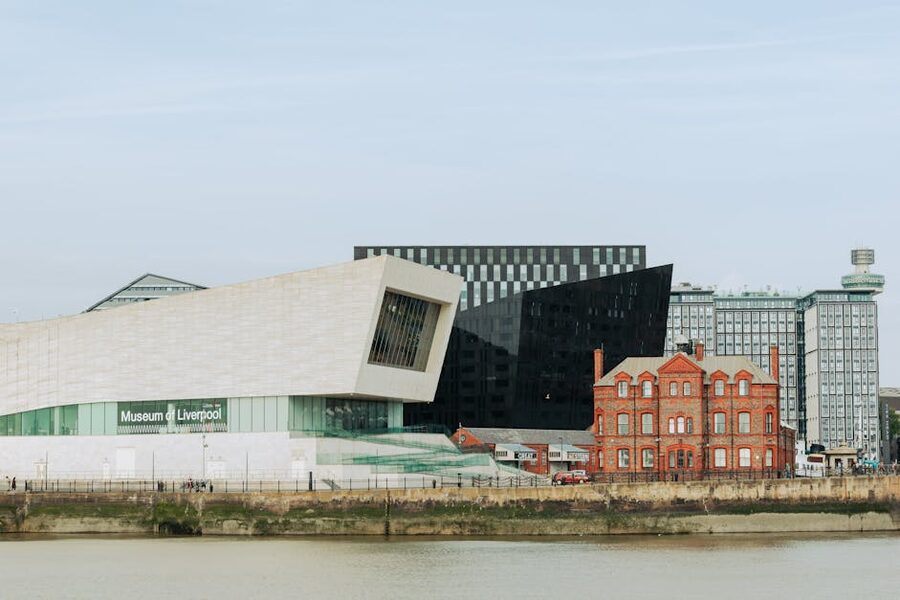 Museum of Liverpool by the Mersey waterfront