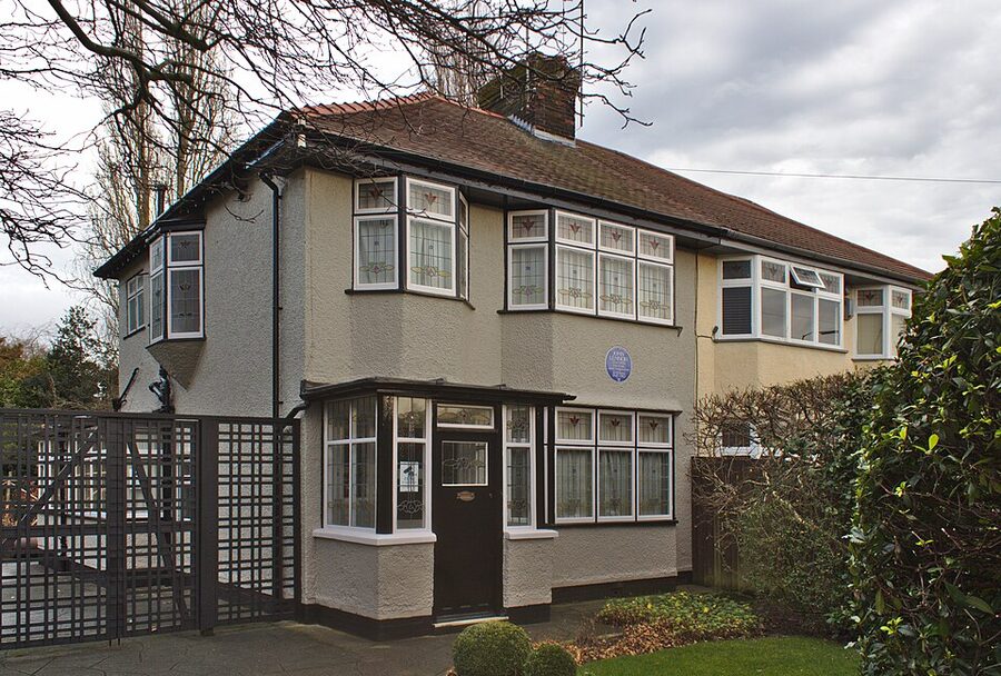 Mendips, John Lennon's childhood home in Liverpool