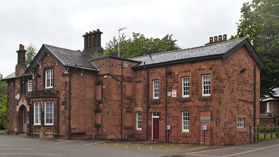 Oakfield, a row of terraced houses on Penny Lane in Liverpool