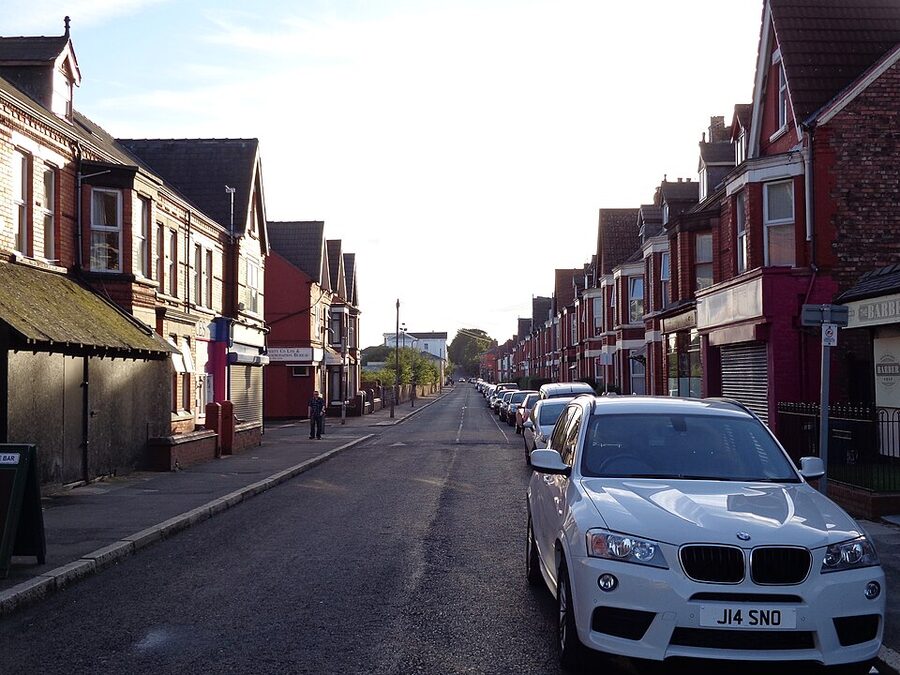 Penny Lane road sign in Liverpool