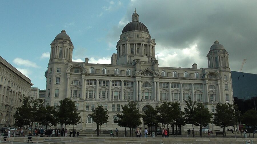 Liverpool Three Graces port building waterfront