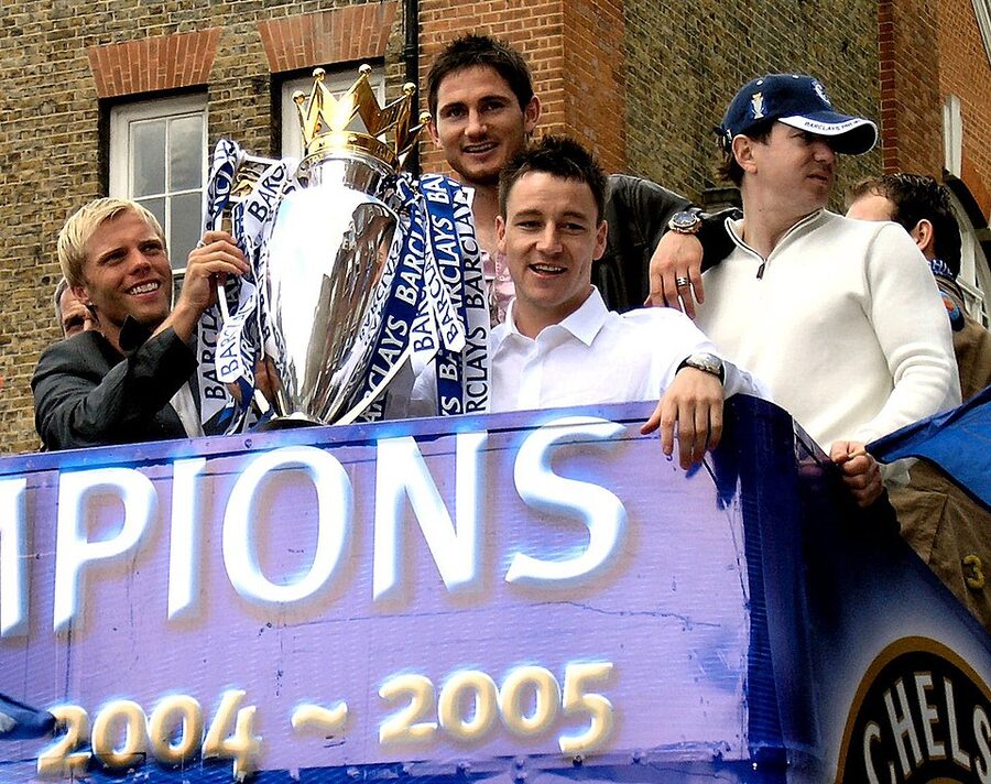 Chelsea 2004-05 Premier League trophy parade