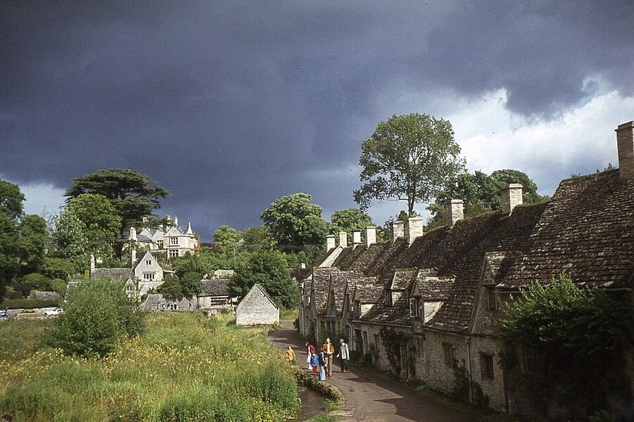 Arlington Row weavers cottages in Bibury