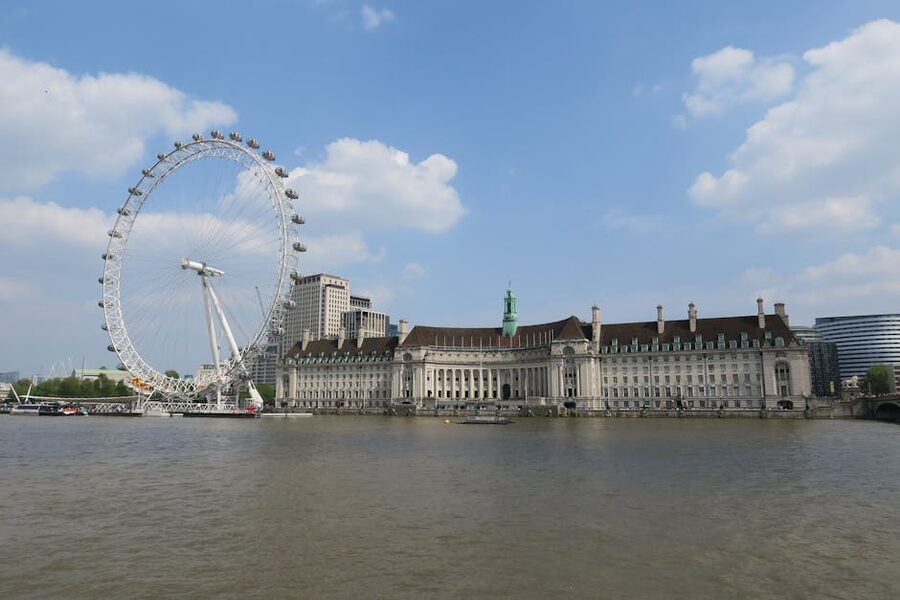 London Dungeon County Hall building beside the London Eye on the South Bank