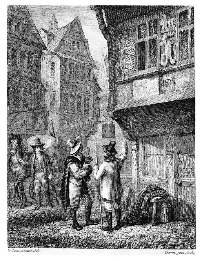 Plague in London 1665 Wellcome Collection illustration of dead and dying