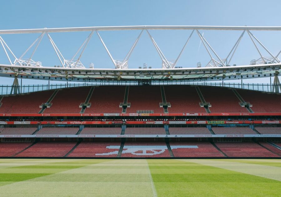 Emirates Stadium lower tier empty stands