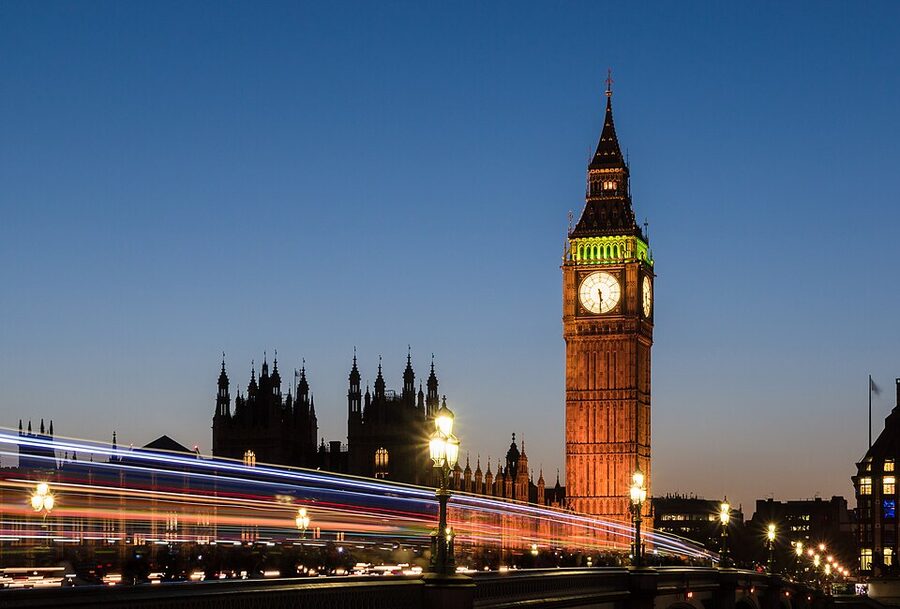 Big Ben at sunset London