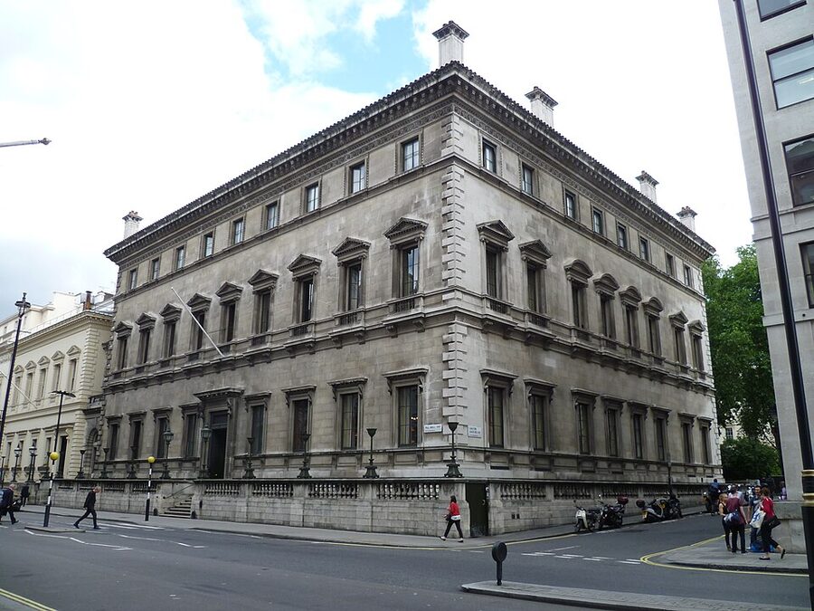Reform Club Pall Mall London exterior