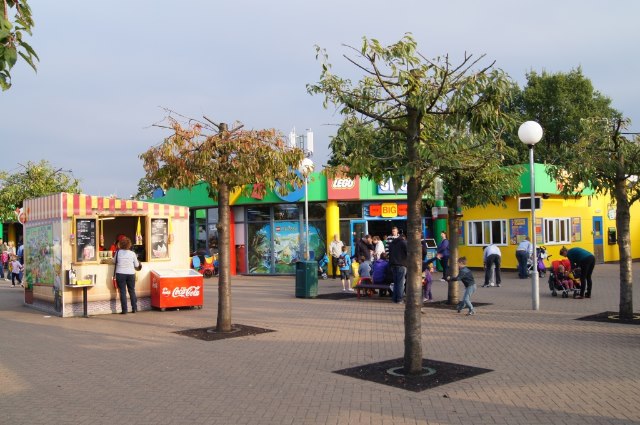 Legoland entrance concourse
