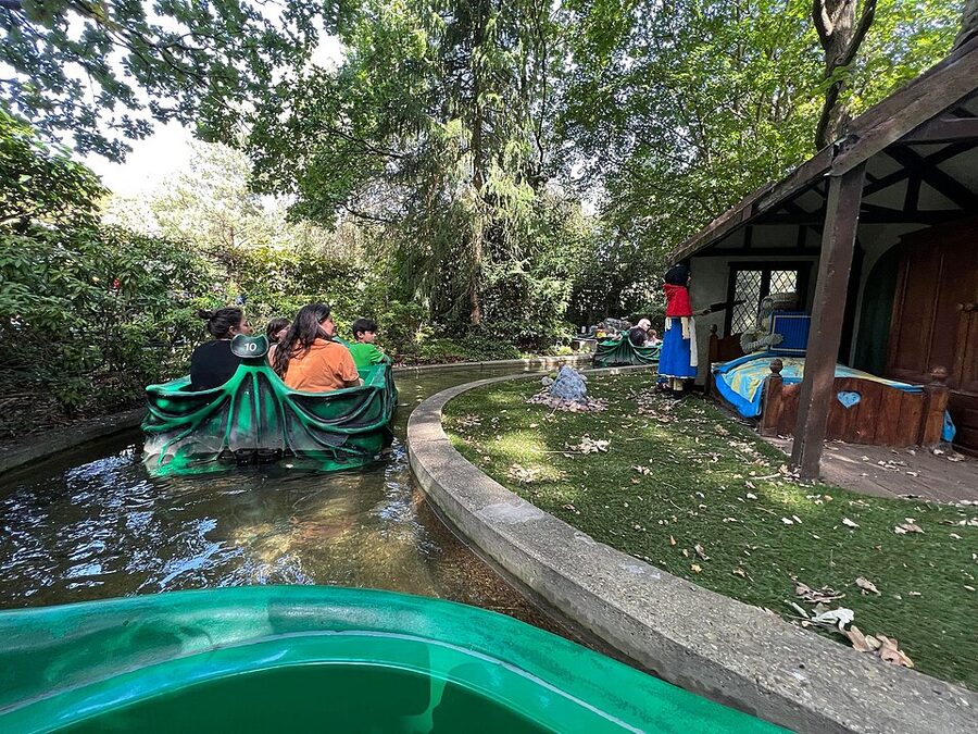 Fairy Tale Brook ride at Legoland Windsor Resort