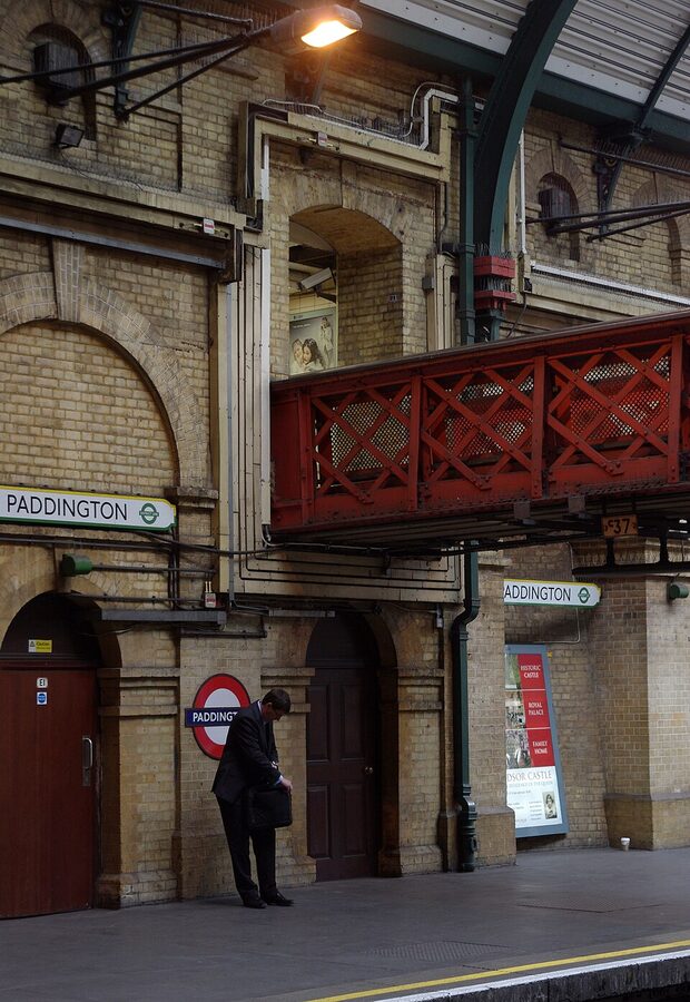 Paddington Station platform London