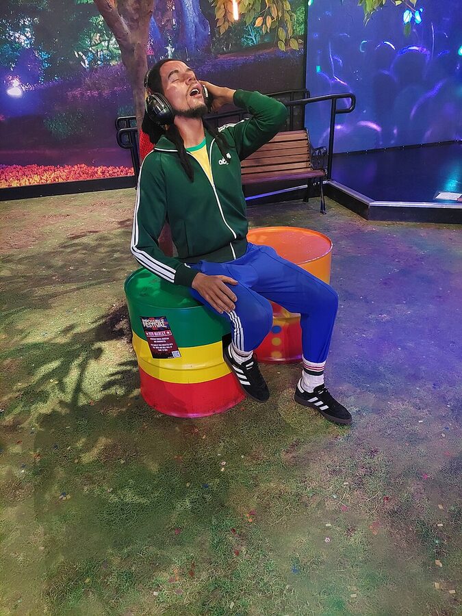 Bob Marley wax figure at Madame Tussauds London