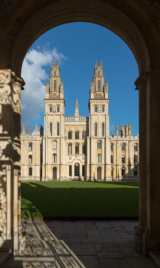 All Souls College Oxford entrance gate