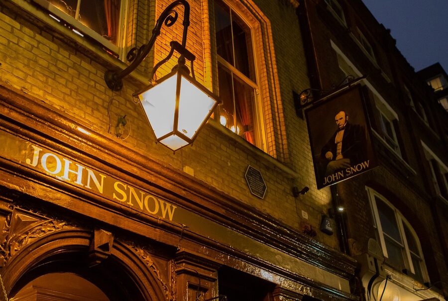 John Snow pub Soho London