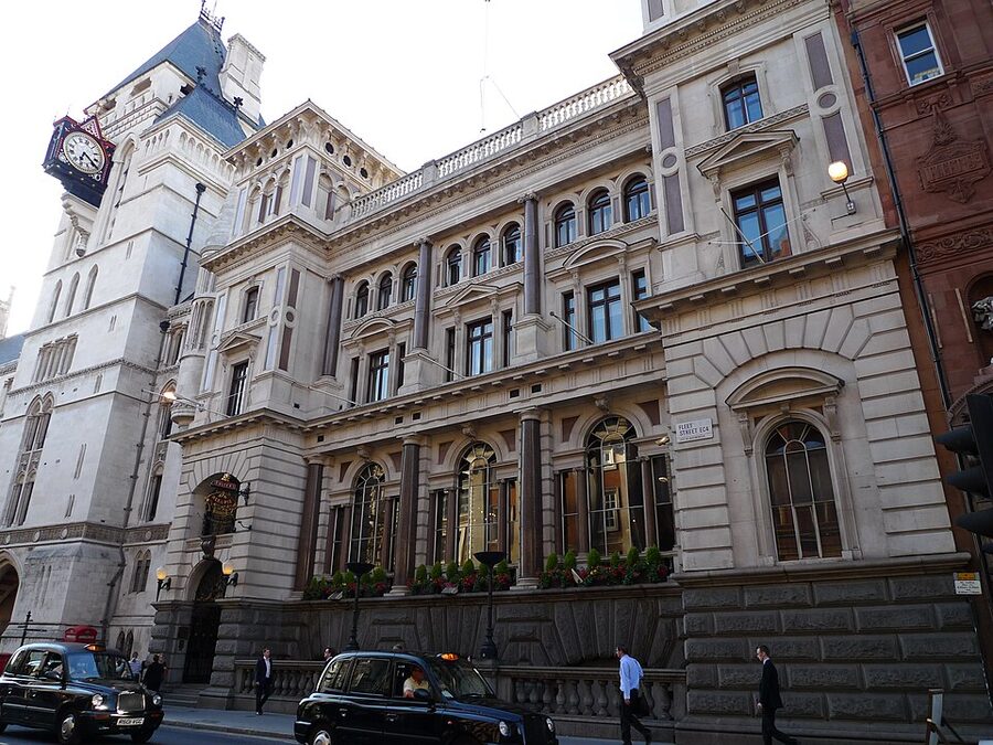 Old Bank of England pub Fleet Street London