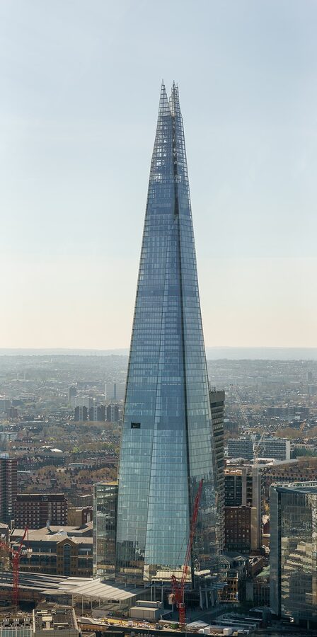 The Shard seen from Sky Garden viewpoint