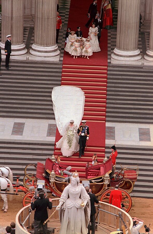 Prince Charles Princess Diana royal wedding St Pauls 1981