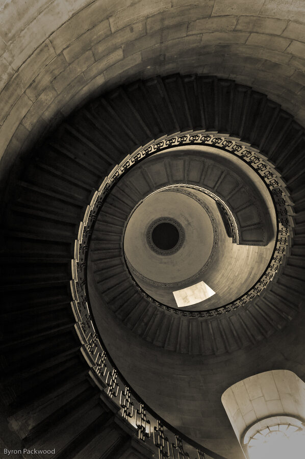 St Pauls Cathedral Geometric Staircase Wren design