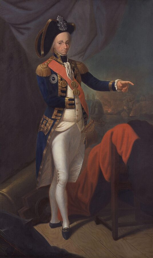 Lord Horatio Nelson portrait painting