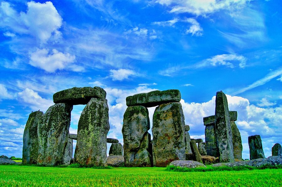 Stonehenge stones rocks formation landmark