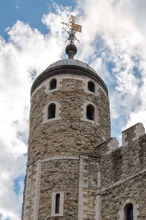 The White Tower at the centre of the Tower of London complex