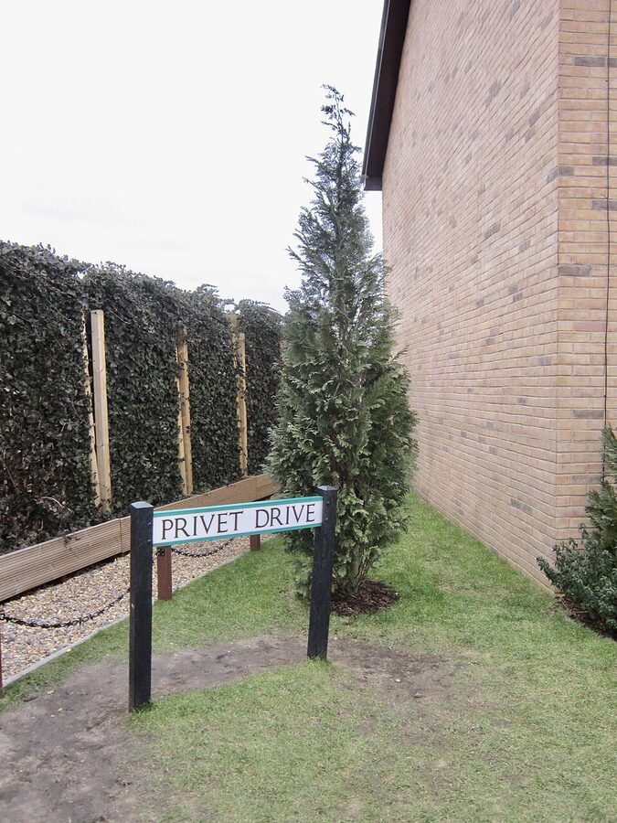 4 Privet Drive Dursley house facade at Warner Bros Studio Tour
